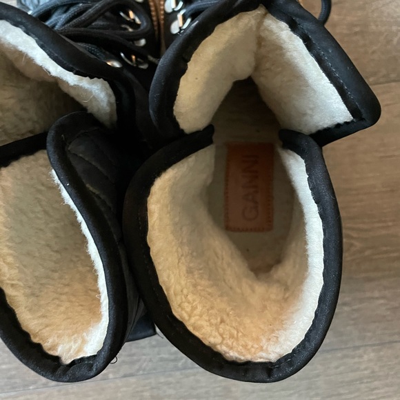 Host pick!  Ganni Edna Suede Hiker boots 39 - Picture 6 of 8